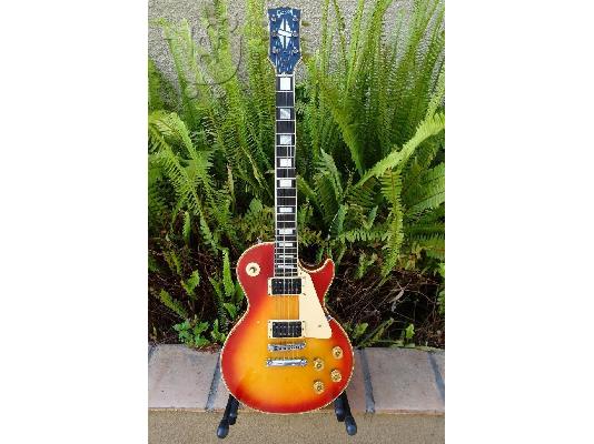 PoulaTo: VINTAGE 1972 GIBSON LES PAUL έθιμο ηλεκτρική κιθάρα Sunburst